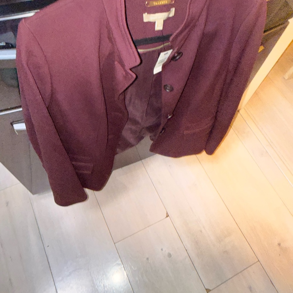 Talbots Deep Red Jacket - Picture 5 of 7